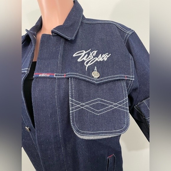 NEW Willie Esco Denim Streetwear Jean Jacket Size SMALL - Picture 3 of 16